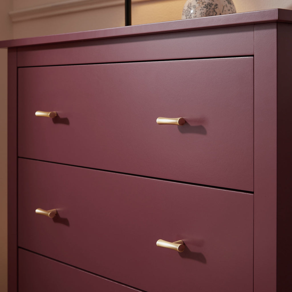 Oakham 4-Drawer Dresser, Wild Cherry